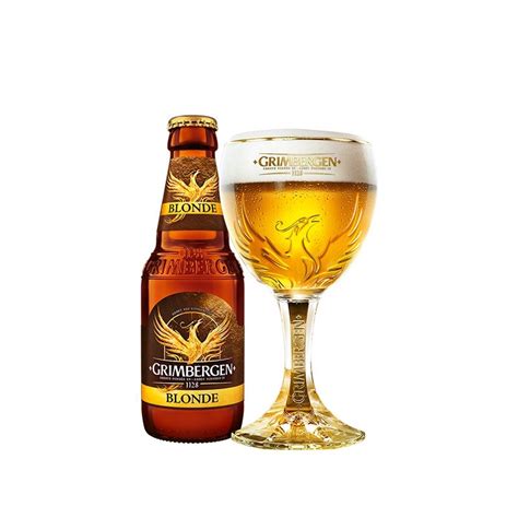 Beer Grimbergen Blonde Belgian 67 ° 25 Cl Sourire Des Saveu