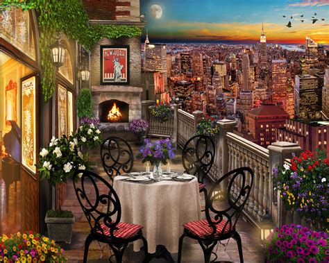 Online shopping from a great selection at toys & games store. New York Evening, 1000 Pieces, Vermont Christmas Company ...