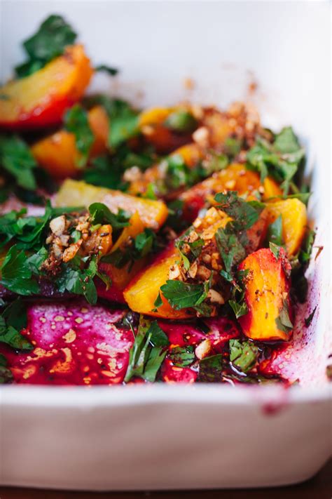 Kale Salad With Marinated Beets Lentils And Almond Cheese