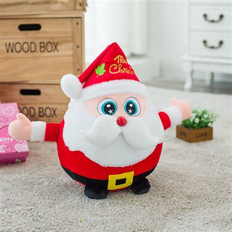 2030cm 2 Sizes Cute Lovely Santa Claus Plush Dolls Stuffed Toys