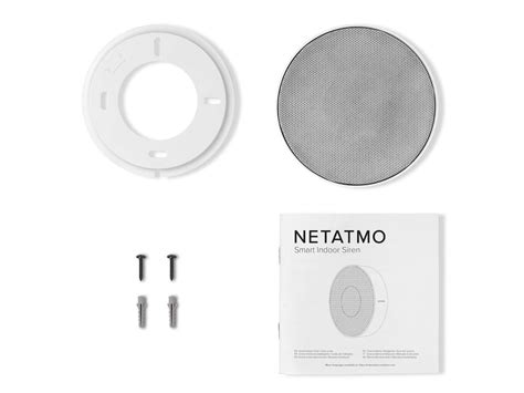 Netatmo Smart Indoor Siren Sounds A 110 Decibel Alarm Gadget Flow