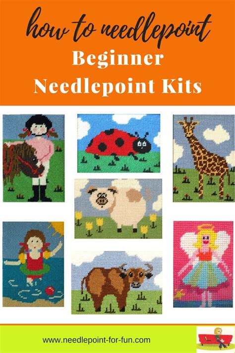 How To Needlepoint Kits For A Beginner Or Small And Easy Craft Project