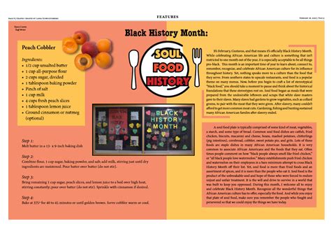 Black History Month Soul Food History The Gustavian Weekly