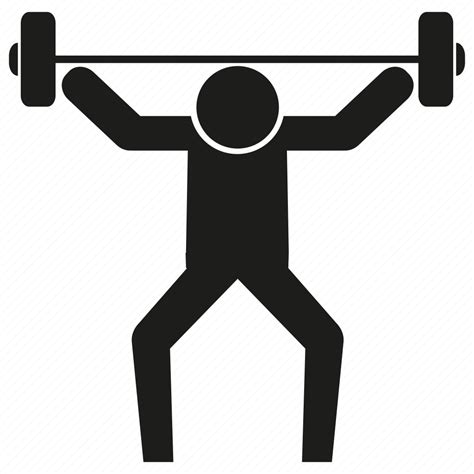 Exercise Fitness Gym People Sport Weight Workout Icon Download