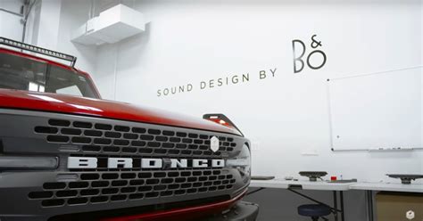 2021 Ford Bronco Bando Sound System Design Details Revealed Video