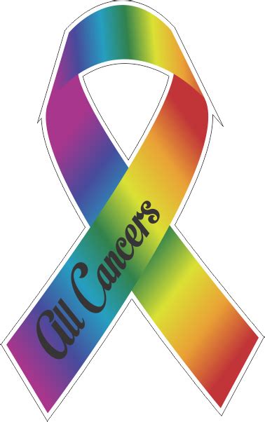 All Cancers Ribbon Decal 1