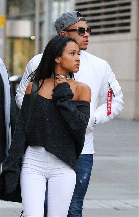 Memphis Depay and girlfriend Karrueche Tran - Mirror Online