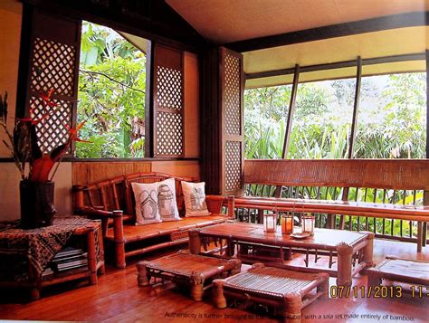 Filipino Interior Design Bamboo House Design Filipino House