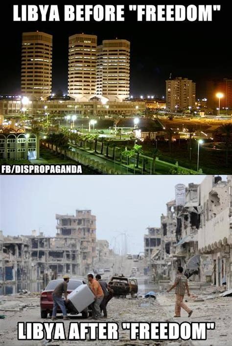 Pictures Lessons From Libya Before And After Politics Nigeria
