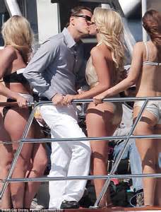 Leonardo Dicaprios Tough Day At The Office Filming With Bikini Clad