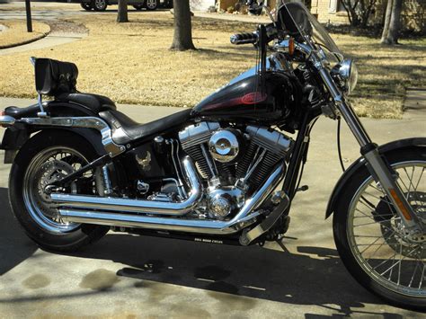 2002 Harley Davidson Fxsti Softail Standard Black Bedford Texas