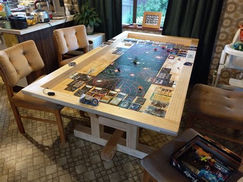 Designing And Building A Board Game Table Wood For Days