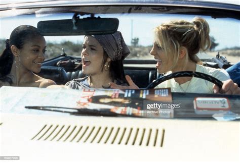 Zoe Saldana Taryn Manning And Britney Spears Riding In Car In A