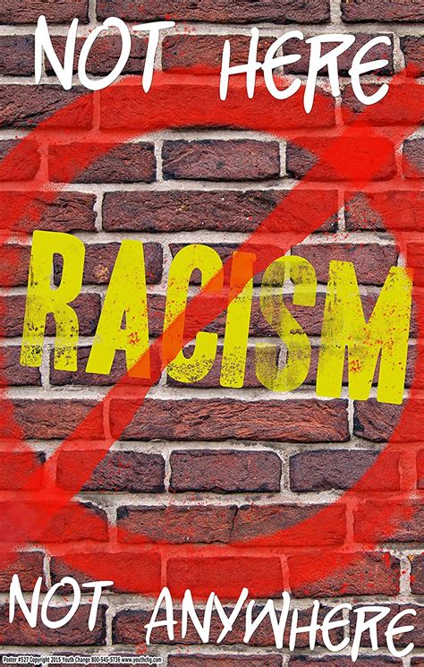 Amazon Com Poster Anti Racism Poster Builds Safety Tolerance Acceptance Of Diversity
