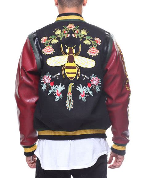 Buy Floral Bee Varsity Jacket Mens Outerwear From Hudson Nyc Find