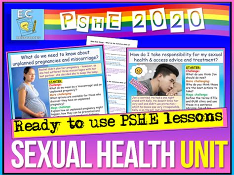 Sexual Health Unit Rse Teaching Resources