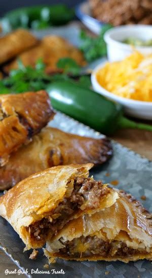 Cheesy Ground Beef Empanadas Are Loaded With Cheese Deliciously