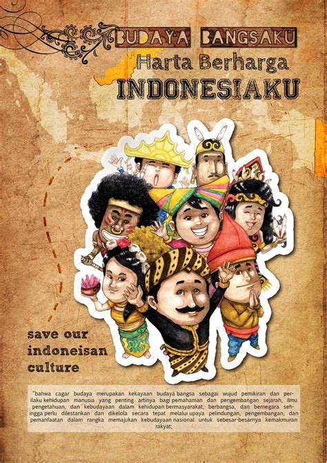 Poster Budaya Indonesia By Aziz7 On Deviantart