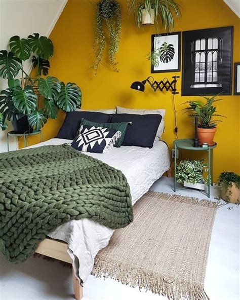 Popular Mustard Yellow Bedroom Wall Decor Bedroom Ideas