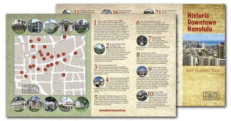 Historic Hawaii Foundation Historic Downtown Honolulu Map Available