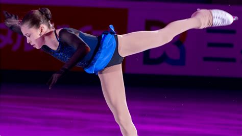 Russian Figure Skater Kamila Valieva Takes First Place In Short Program At Winter Olympics
