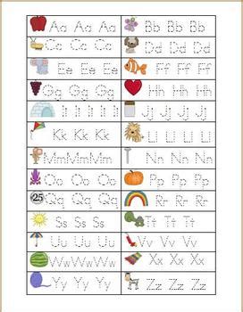 Letters and the alphabet worksheets for preschool and kindergarten. Trace the letters A to Z by Apple Bliss | Teachers Pay ...