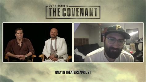 Jake Gyllenhaal And Dar Salim On Guy Ritchies The Covenant Youtube