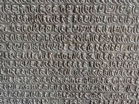Detail Of Ancient Indian Script — Stock Photo © Cascoly 27412693