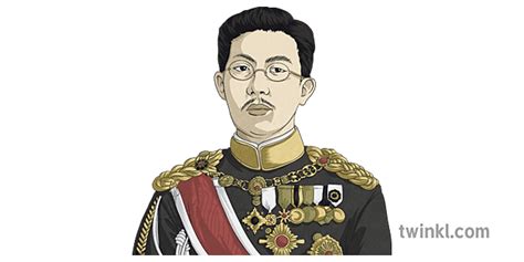 Imperatorius Hirohito Illustration Twinkl