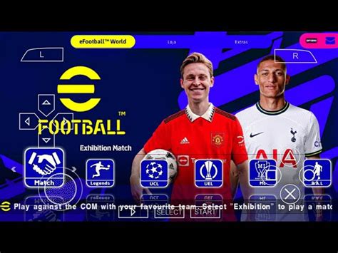 EFootball 2023 PES PPSSPP Camera PS5 Graphics HD New Kits And Latest