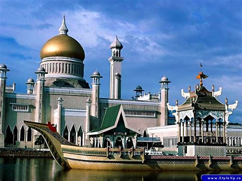 Sultan Omar Ali Saifuddin Moskee Paleis Bandar Seri Begawan