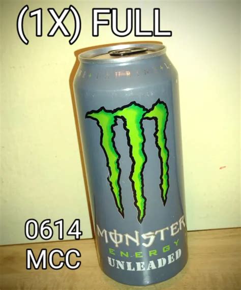 Rare Monster Energy Drink Unleaded 0614 Mcc Dark Tint 1x Full