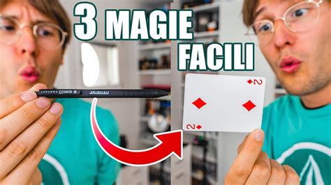 3 Magie Facilissime Da Fare Con Una Penna Tutorial Youtube
