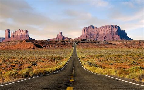 Long Desert Road Wallpapers Wallpaper Cave