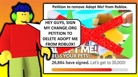 Stop Creating Roblox Petitions They Are Pointless Youtube