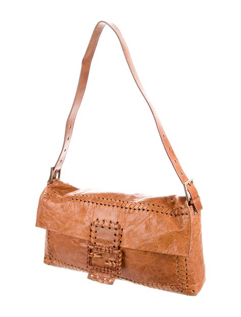 Fendi Large Convertible Baguette Bag Handbags Fen60983 The Realreal