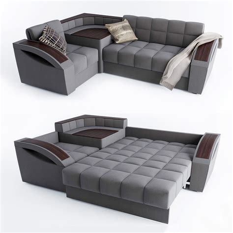Maybe you would like to learn more about one of these? Corner sofa bed Montreal with a left angle Hoff 3D