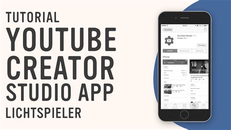 03 Youtube Creator Studio App Tutorial Erfolgreicher Auf Youtube