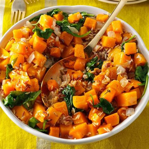 Butternut Squash With Whole Grains Recipe How To Make It Taste Of Home