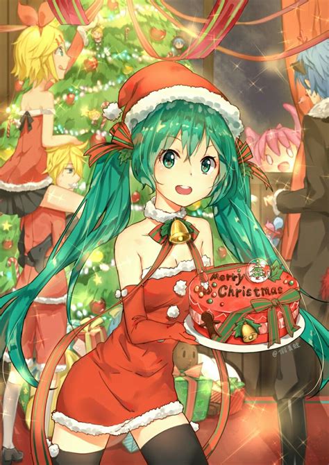 Vocaloid Christmas Anime Christmas Anime Hatsune Miku