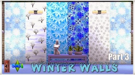 Annett`s Sims 4 Welt Winter Walls • Sims 4 Downloads