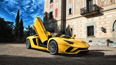 Lamborghini Aventador Wallpaper Hd Yellow