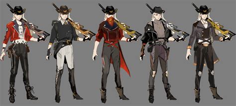 Xiao Tong Kong Overwatch Deadlock Rebels Cover Ashe Design Concepts