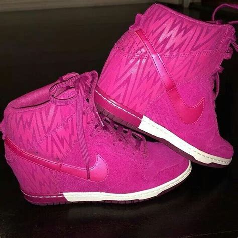 Pink Nike Sky Hi Love These Nike Dunks Pink Nikes Sneakers Nike