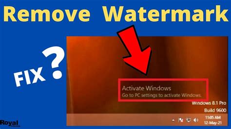 How To Remove Activate Windows Go To Pc Settings To Activate Windows