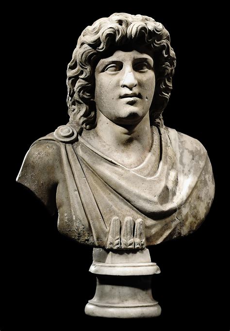 A Roman Marble Bust Of Alexander Helios Circa 1st Century Ad