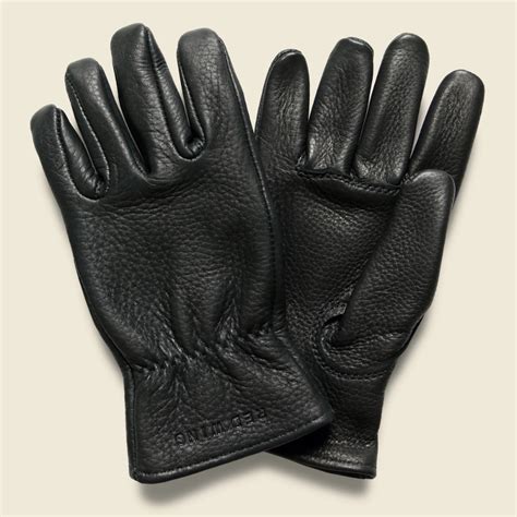 The Buckskin Unlined Leather Gloves Are Crafted With 325 Oz Chrome