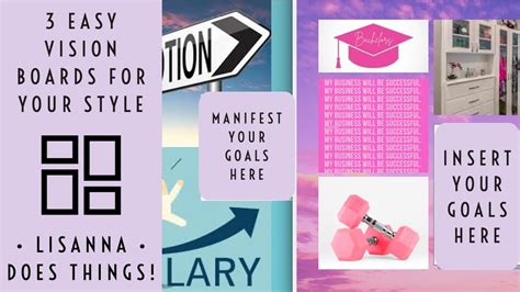 How To Create A Vision Board On Canva For Free The Key To Manifesting