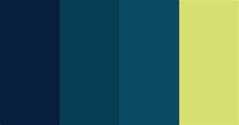 Solid Graphic Color Scheme Blue