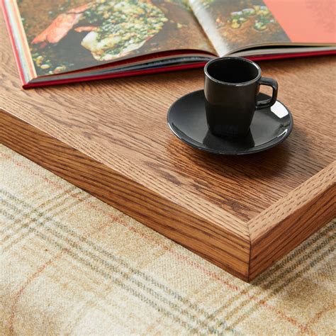 Large Luxury Wooden Tray By Footstools And More | notonthehighstreet.com